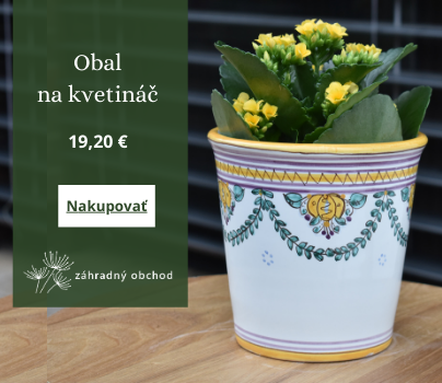 Modranský obal na kvetináč