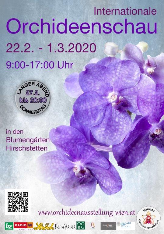 orchideen ausst poster