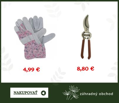 zahradne rukavice noznice
